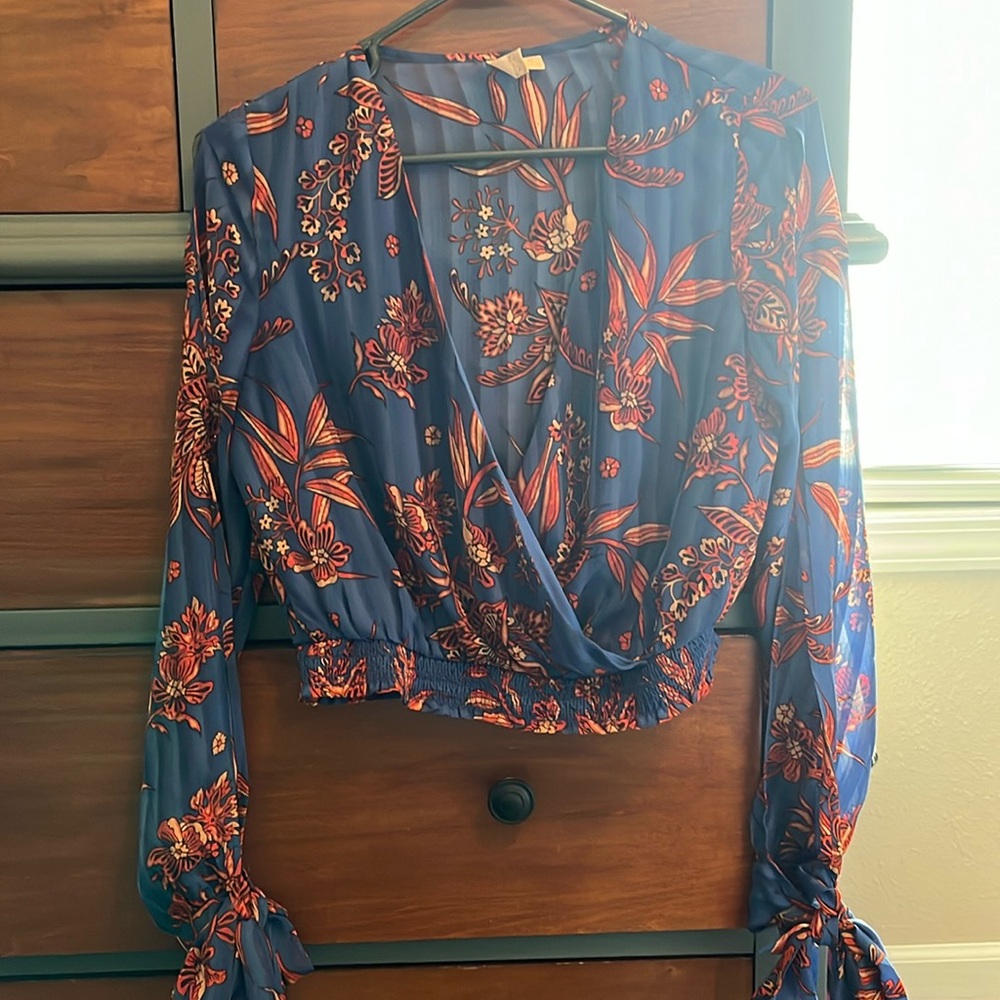 Statement wrapped crop top